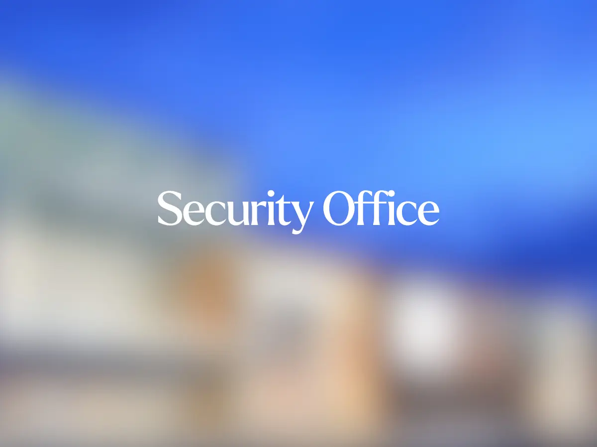 Security Office inside Hillcrest Mall