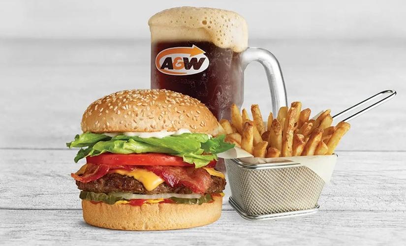 A&amp;W inside Hillcrest Mall