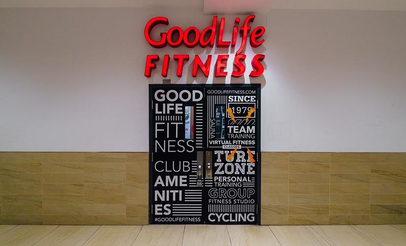 Goodlife Fitness inside Hillcrest Mall