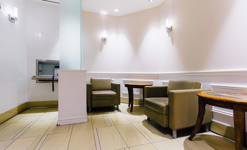 Nursing Room inside Hillcrest Mall