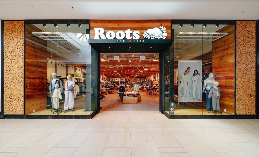 Roots inside Hillcrest Mall