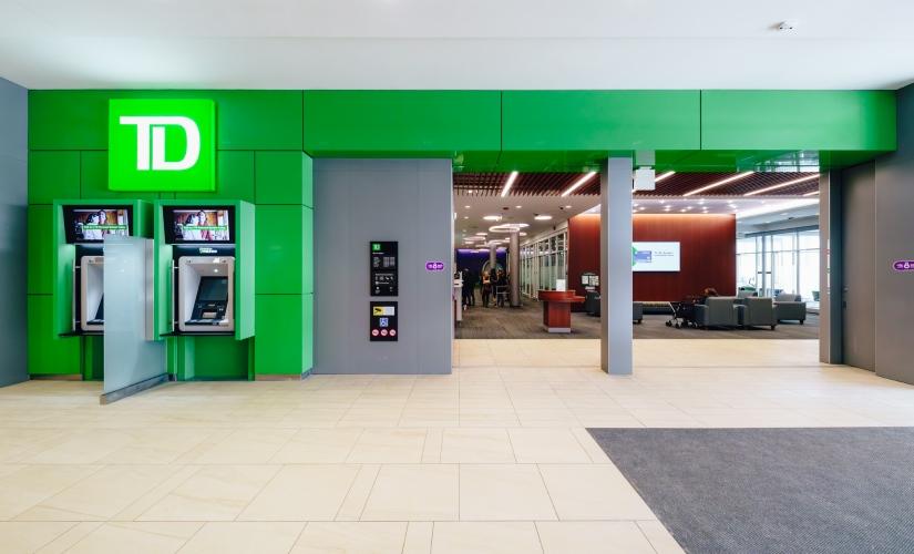 TD Canada Trust inside Hillcrest Mall