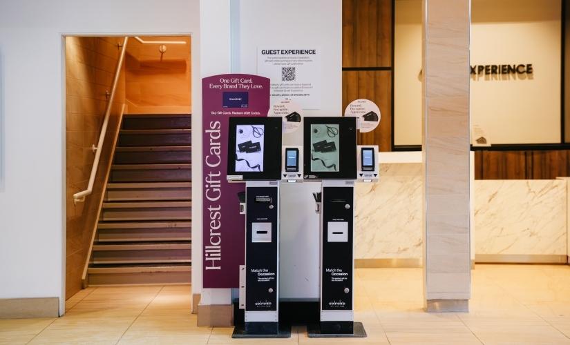 Gift Cards inside Hillcrest Mall