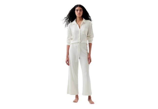 Gap Waffle Cropped PJ Pants