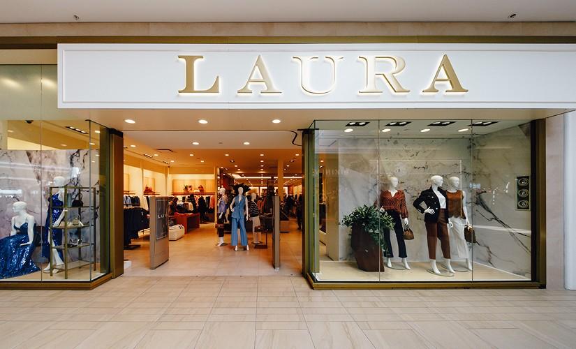 Laura inside Hillcrest Mall
