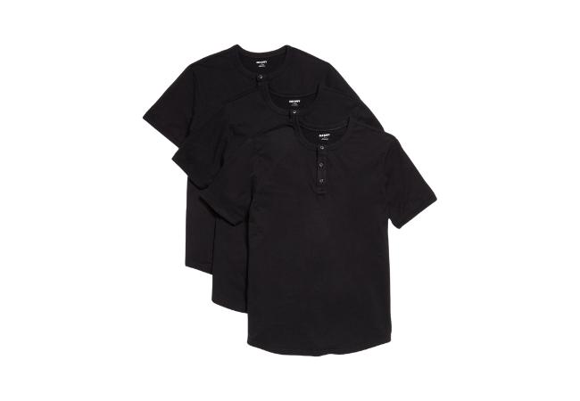 Old Navy 3-Pack Henley T-Shirt, $42.9