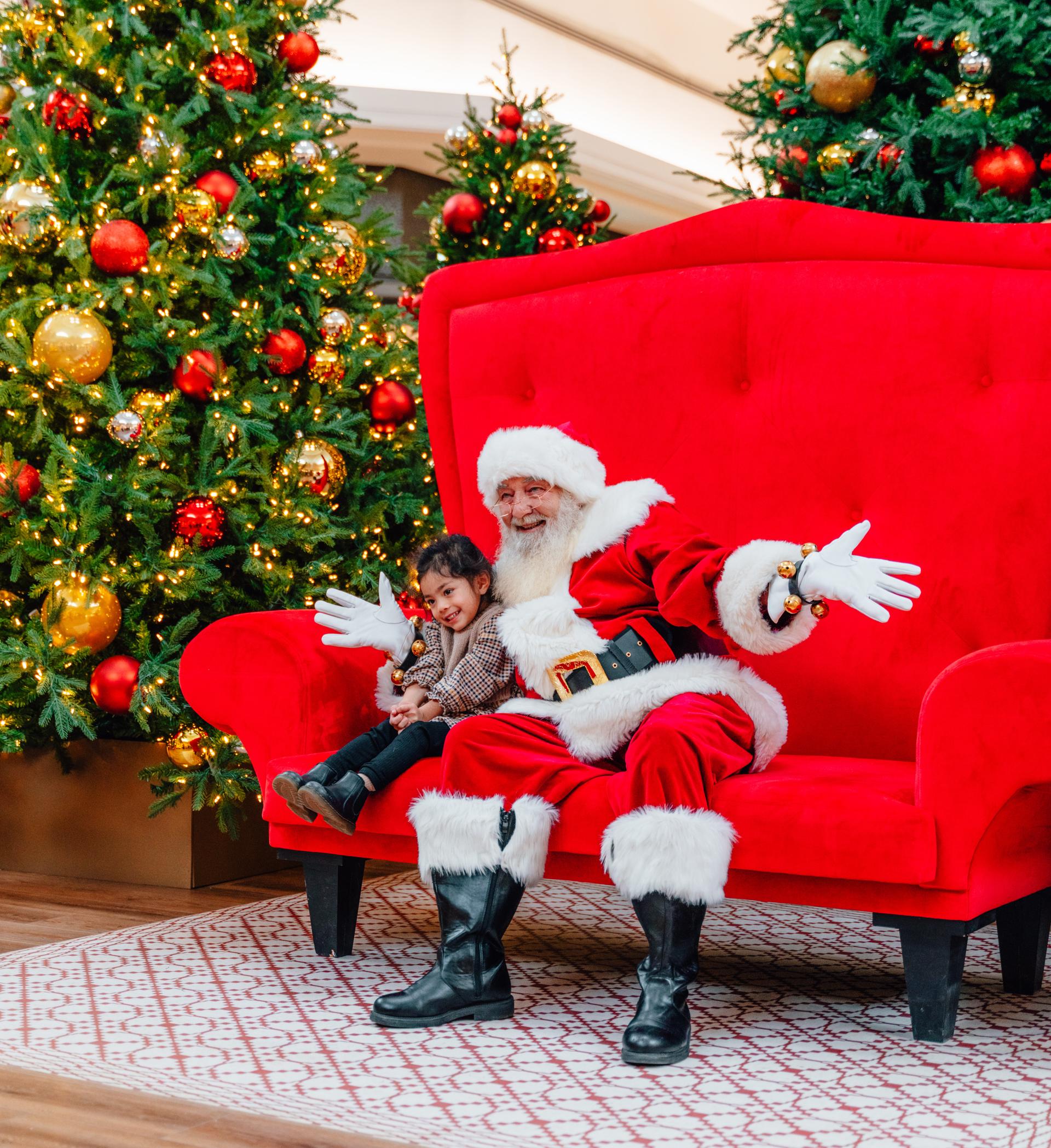 Santa with Kid