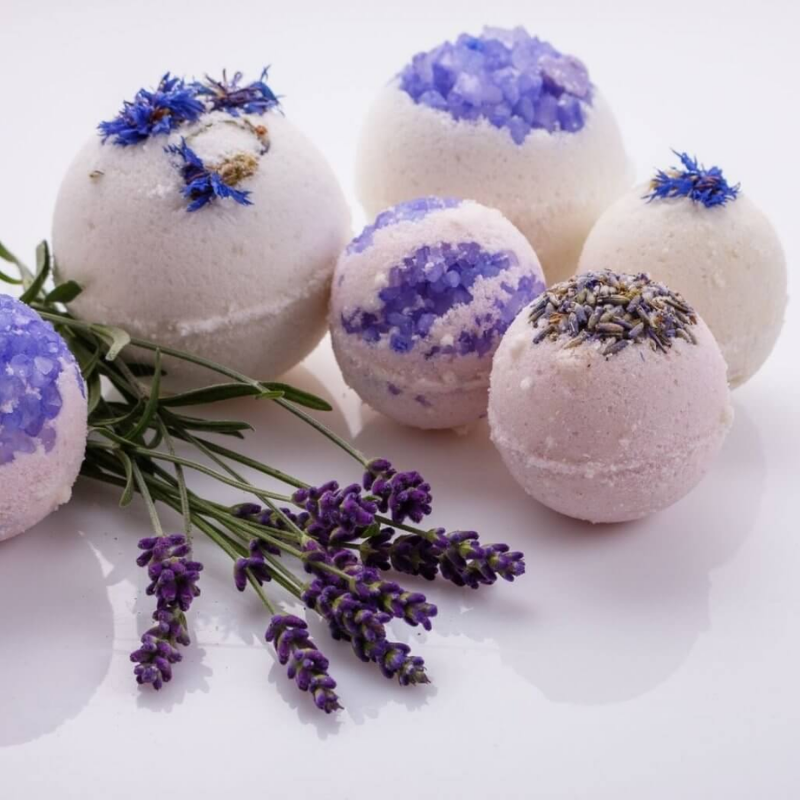 Bath bomb lavender