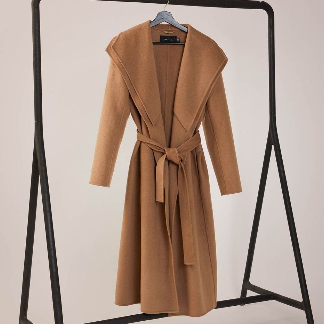 Brown robe cardigan