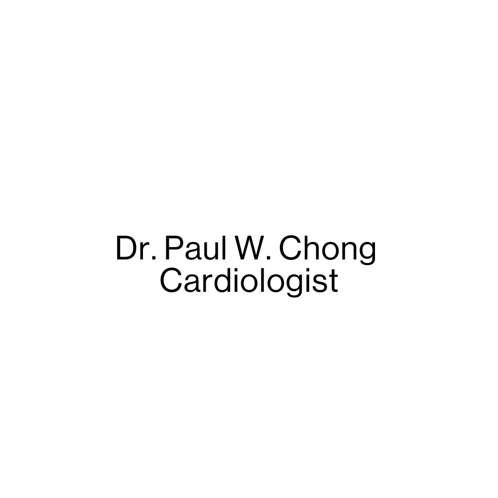 Dr. Paul W. Chong Cardiologist logo