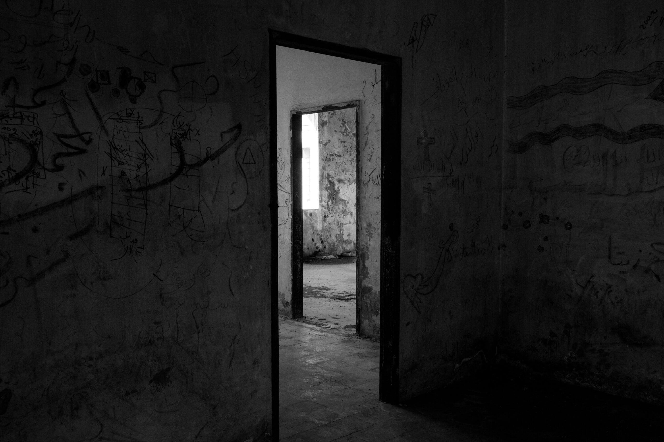 scary hallway