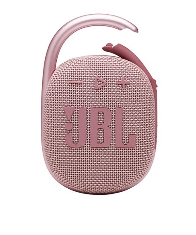 Pink portable speaker from The Source