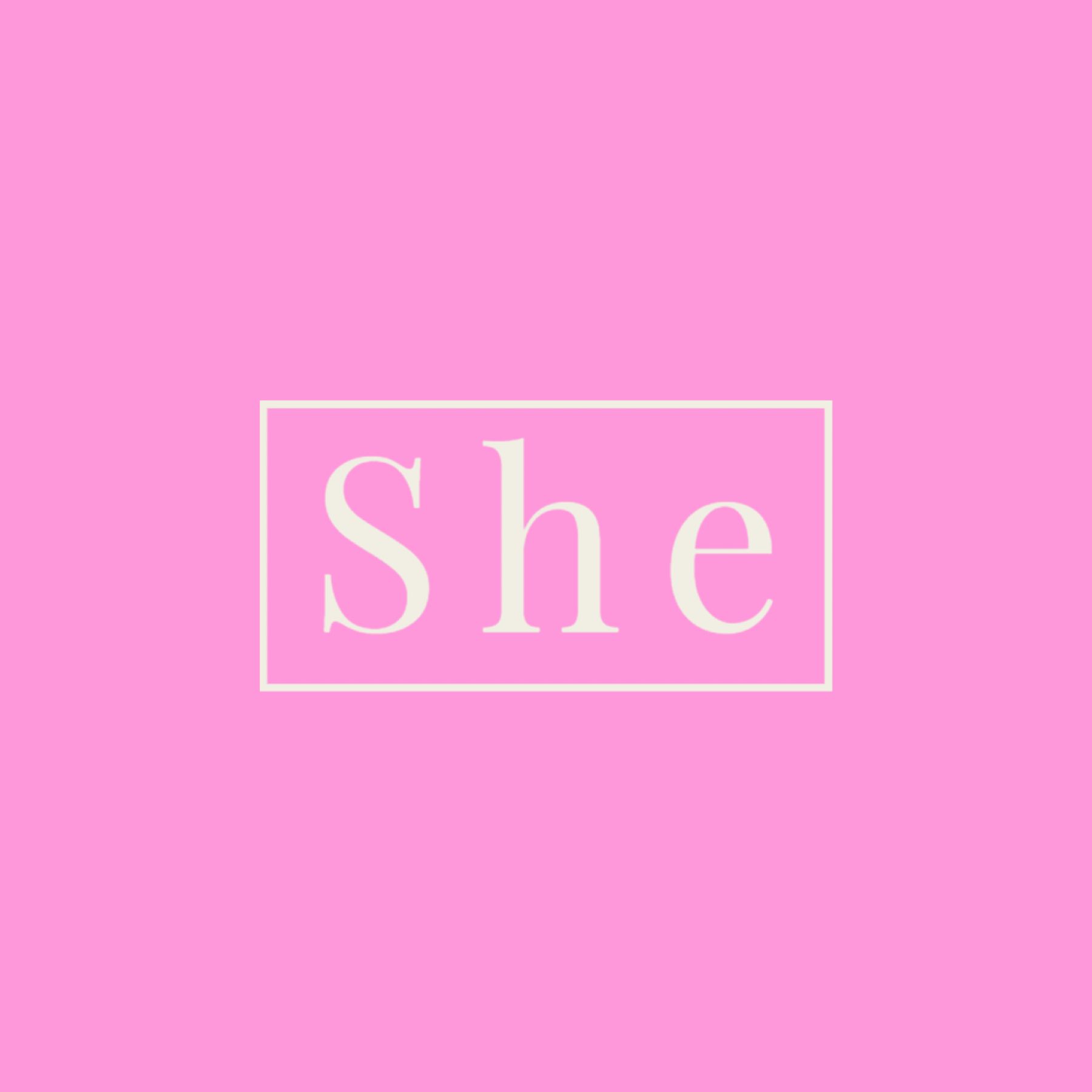 SHE logo