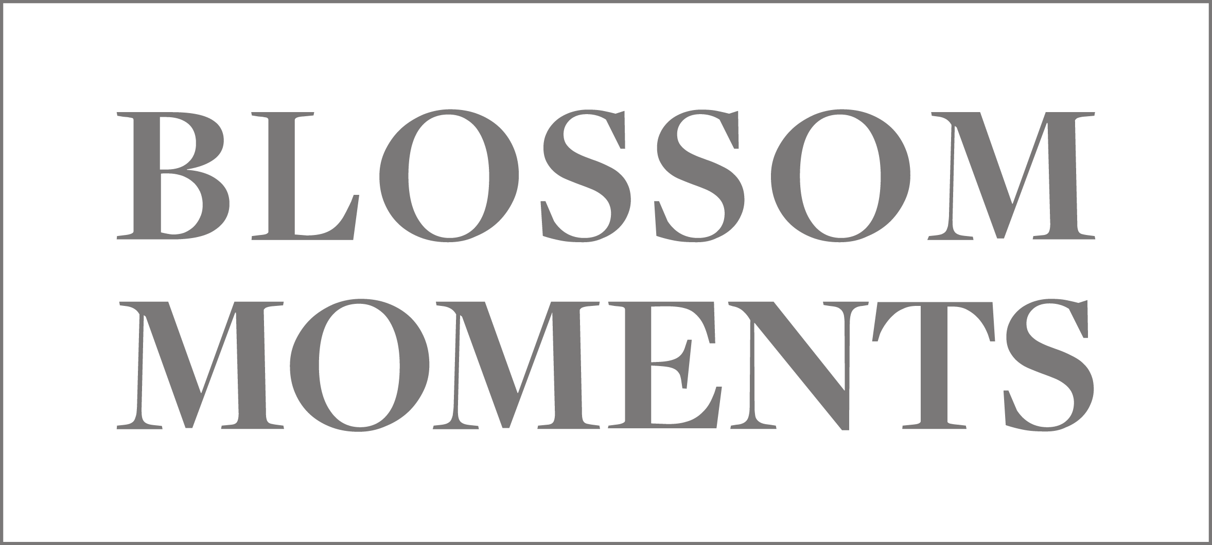 Blossom Moments- Now Open! logo