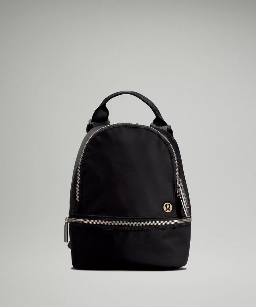 Black backpack from lululemon