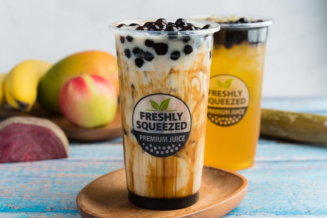 Bubble tea from Freshly Squeezed