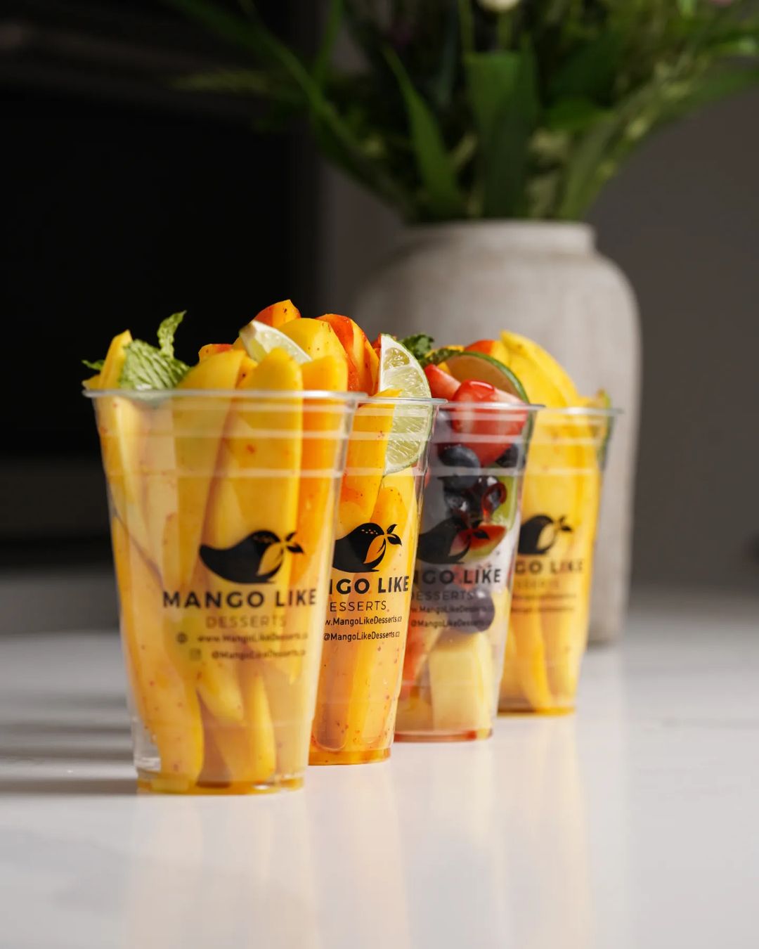 Variety of mango desserts from Mango Like Desserts