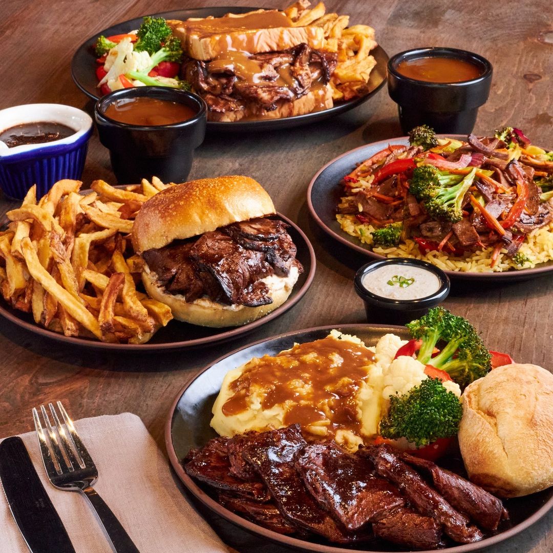 Variety of chicken, gravy and fries meals from Swiss Chalet