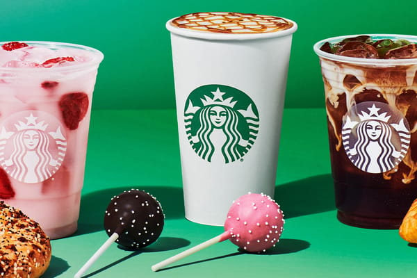 Coffee and cake pops from Starbucks
