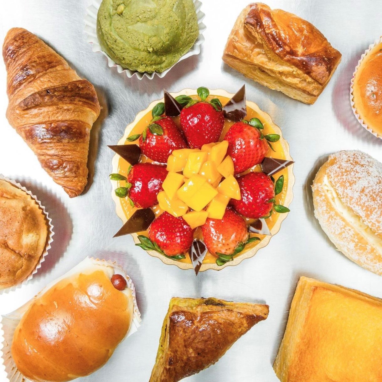 A variety of pastries from Saint Germain Bakery