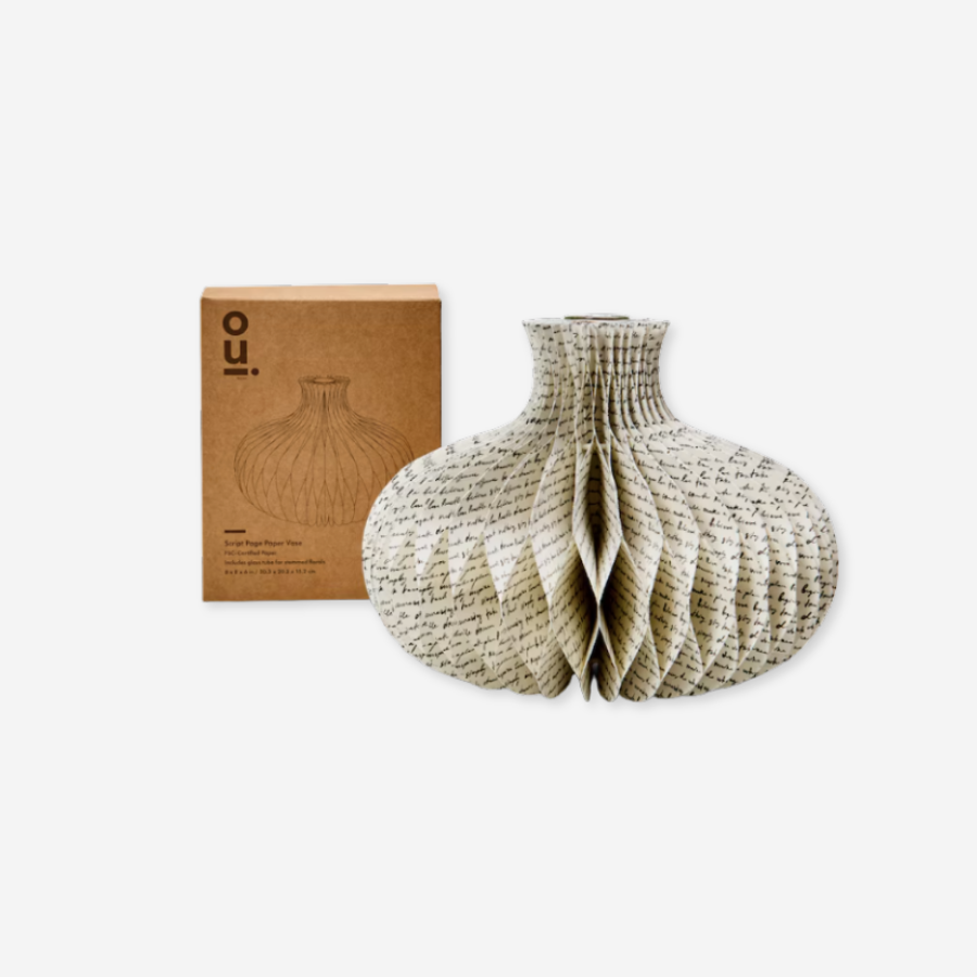 book vase